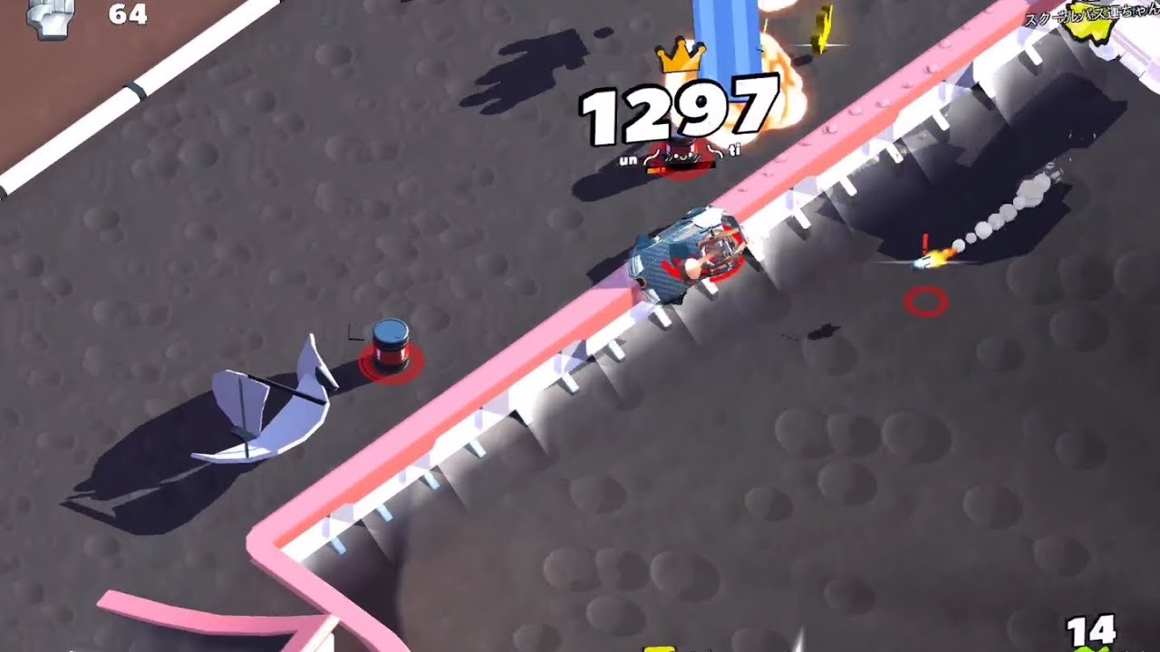 【Crash of Cars】Moon Grand Veloce 1297 64kill 12:52 offline Skirmish