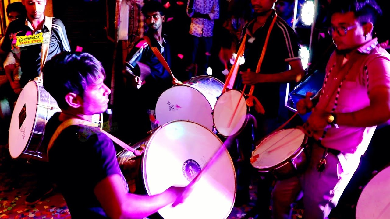 VSR PAD BAND | Teenmaar Band | Full Mass DRUMS Beats | Hyderabad Band | Teenmaar Dance Steps