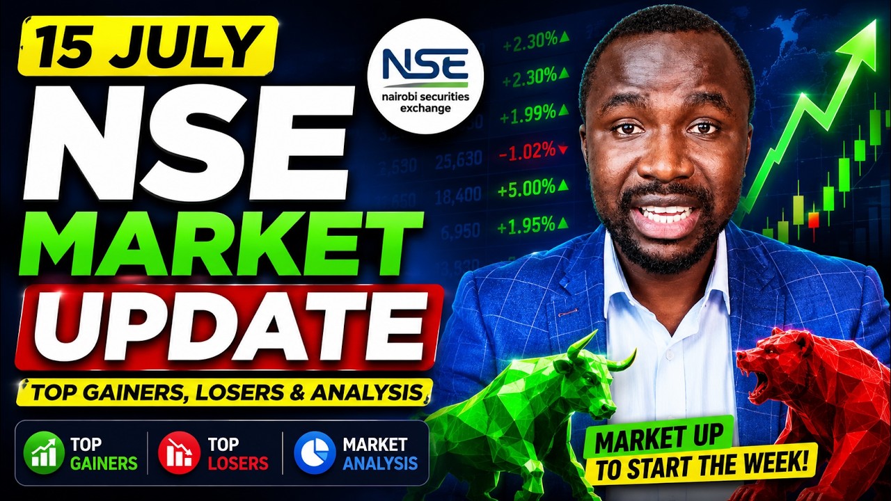 NSE Stocks Analysis Today (15 July) | Top Gainers, Losers & Market Update