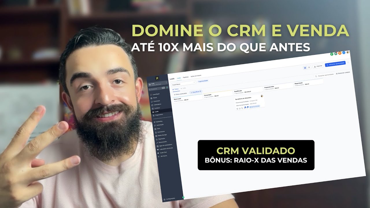 Aprenda CRM com o SIDE (GoHighLevel) e Triplique a Venda dos Seus Serviços!