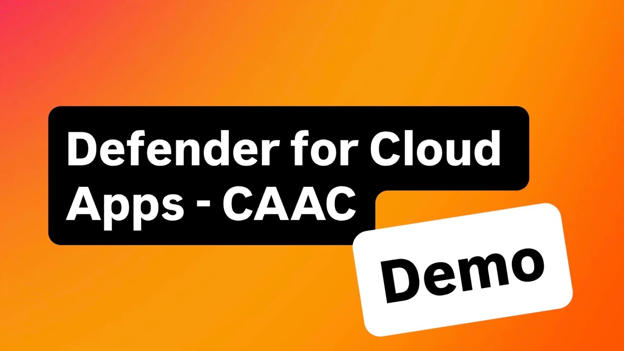 Microsoft Defender for Cloud Apps: демонстрация управления приложениями через условный доступ | К...