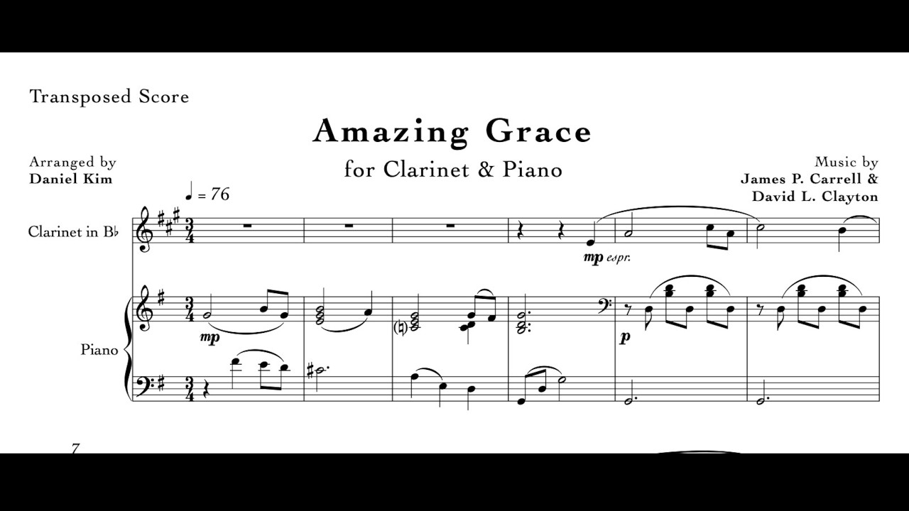 ARRANGE-A-DAY 4 | Amazing Grace