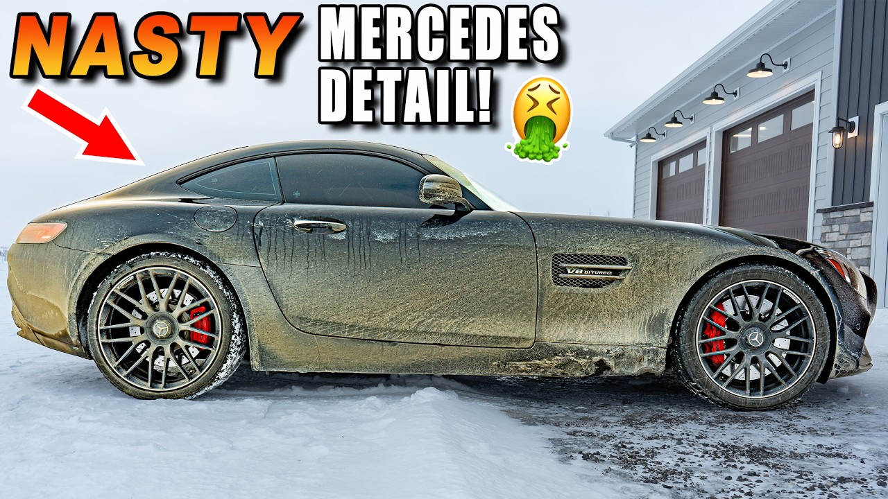 Real-Time Cleaning The DIRTIEST Supercar Ever!