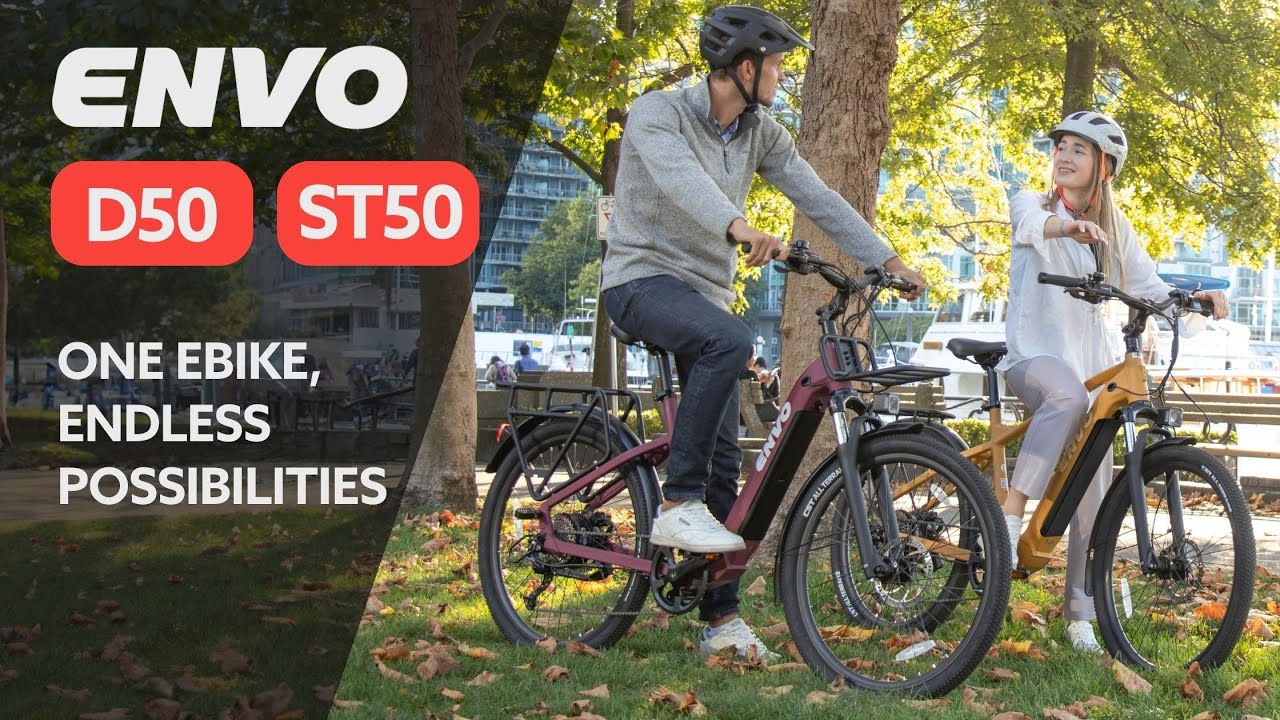 ENVO D50/ST50: One Ebike, Endless Possibilities| Proudly Canadian 🍁