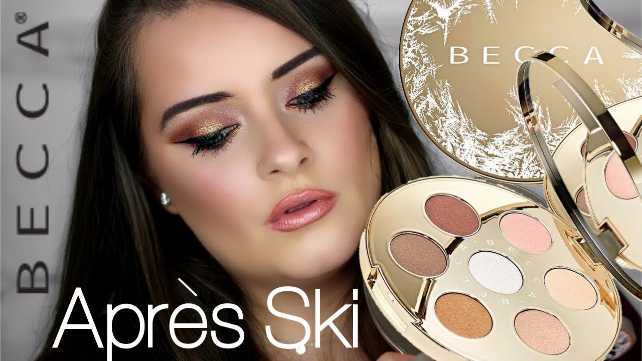 BECCA APRES SKI GLOW COLLECTION EYE LIGHTS PALETTE Tutorial & Review