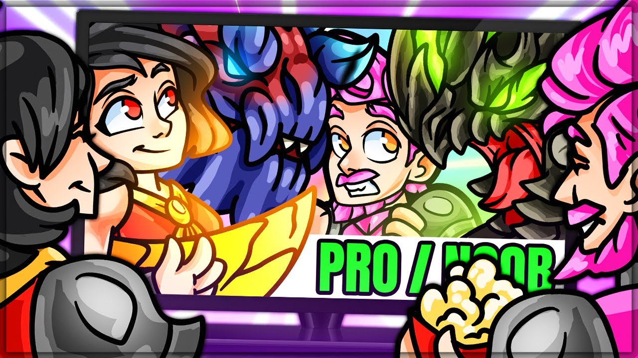 WE ACTUALLY SAID THAT - Pro and Noob VS Generations Ultimate Pro and Noob! (Monster Hunter Astalos)
