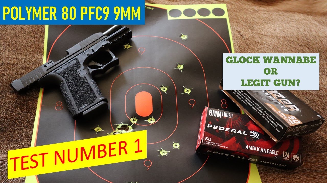 Is the POLYMER 80 PFC9 Any Good? Glock Wannabe? Our FIRST Test!