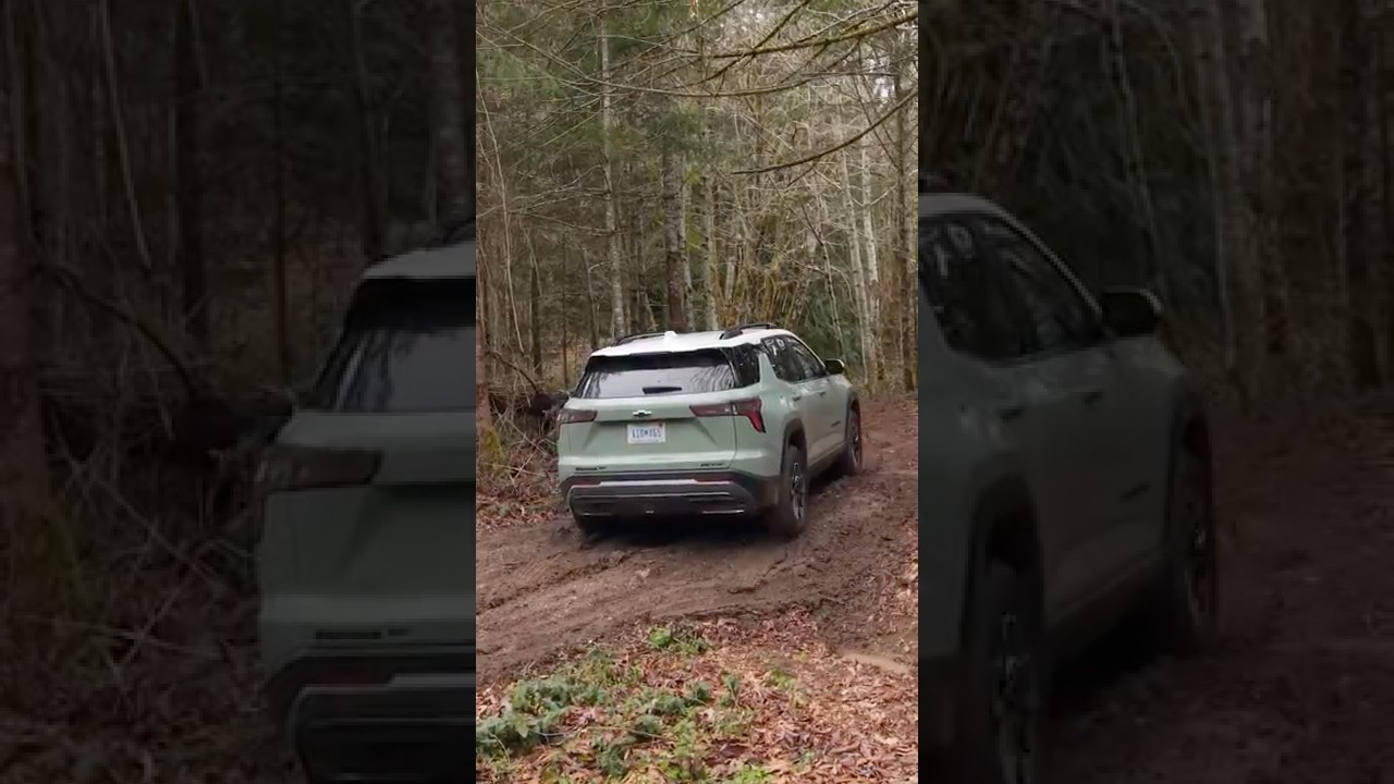 Can the 2025 Chevy Equinox ACTIV AWD complete our easy trail?