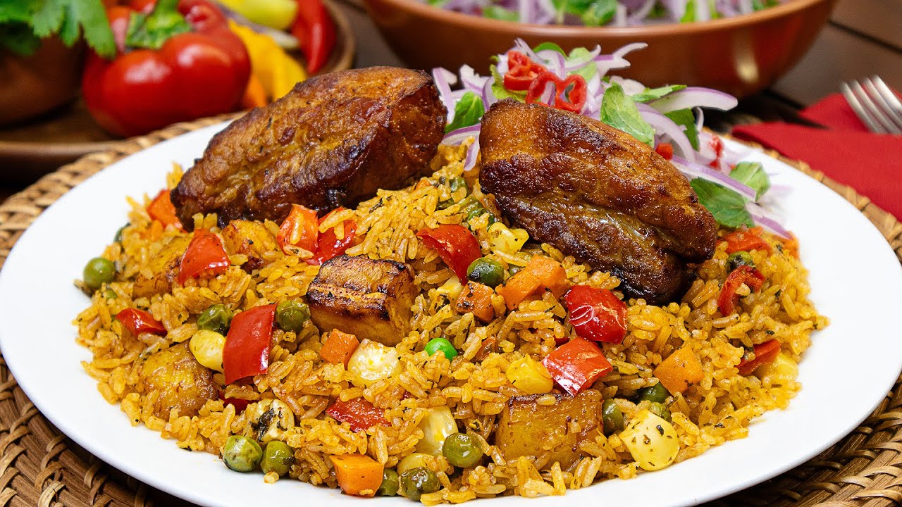 Arroz con Chancho a la Norteña | RECETA PERUANA | Sazón y Corazón
