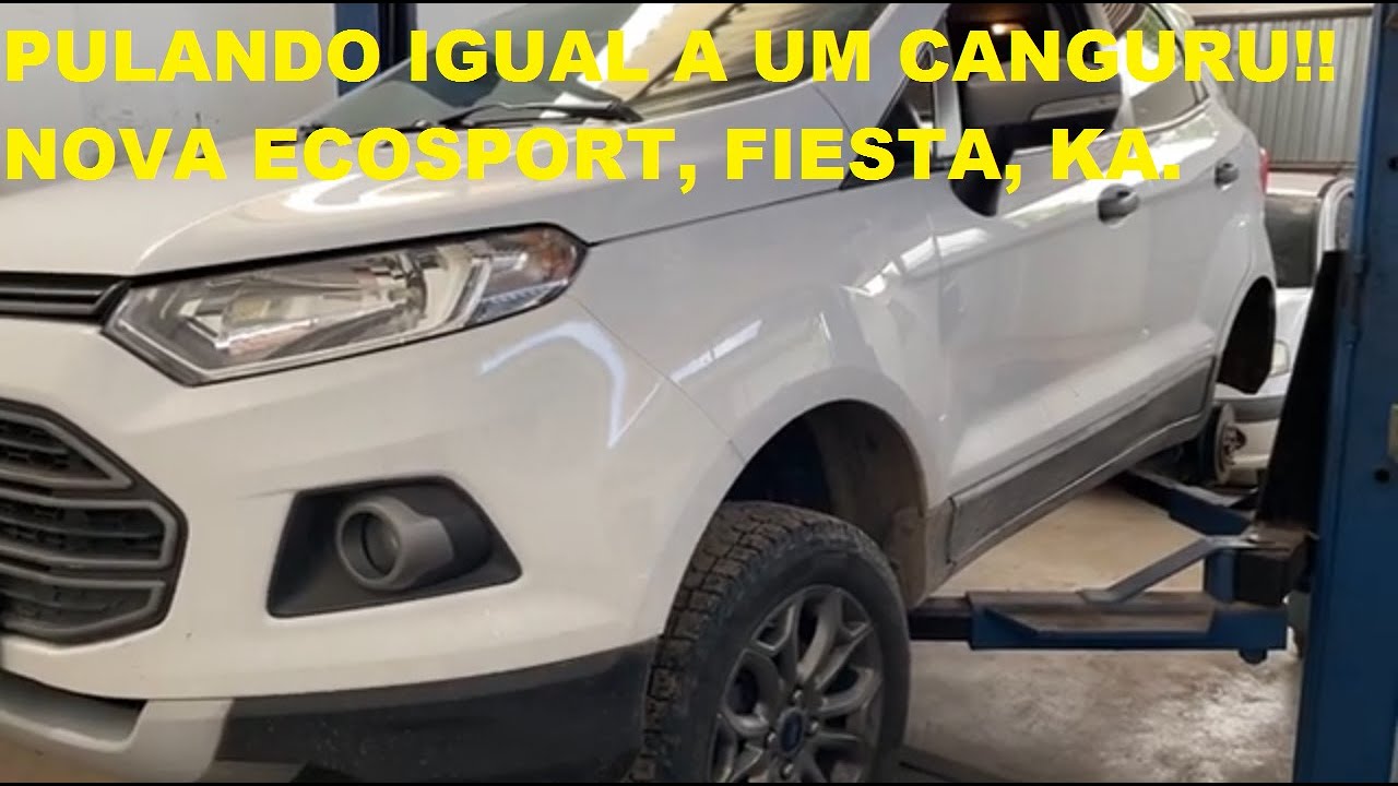 EFEITO CANGURU! NOVA ECOSPORT 1.6 16V COM SUSPENSÃO TRASEIRA PULANDO MUITO/COMO RESOLVER O PROBLEMA?