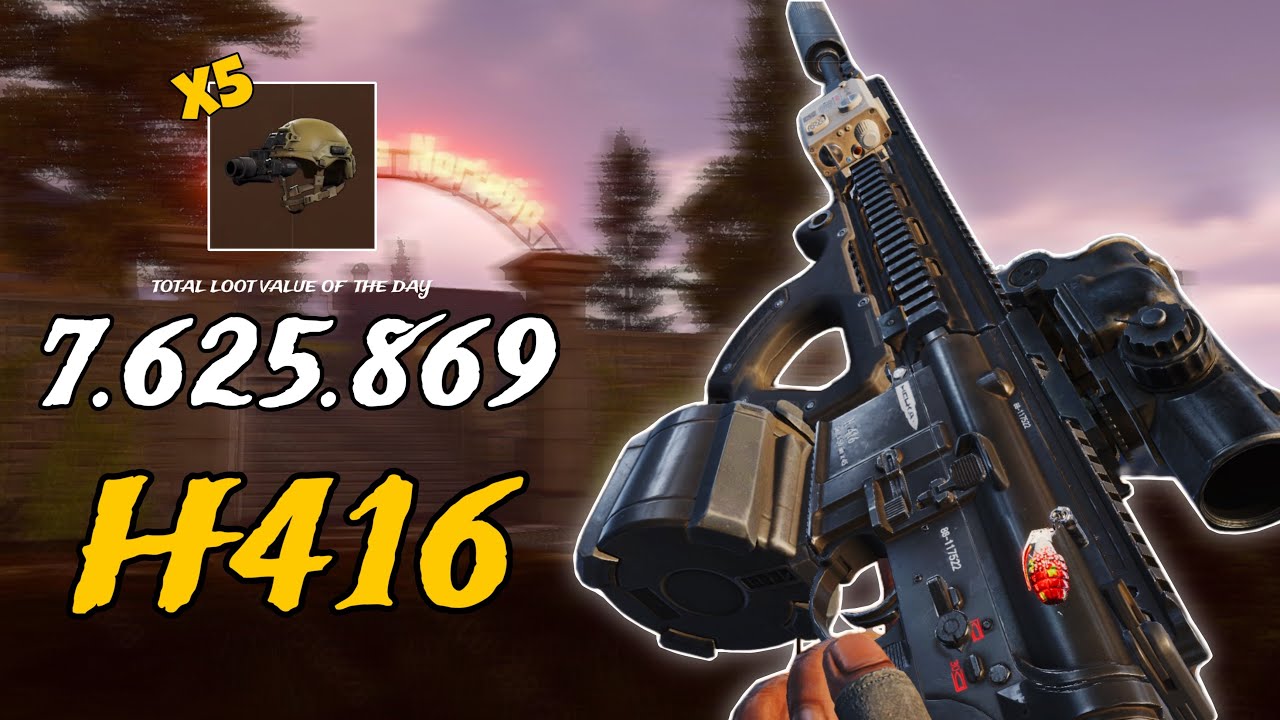 Hunting Thermals With H416 Foxtrot Mode | Arena Breakout
