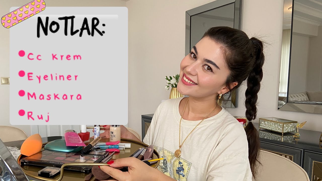ÜNİVERSİTEYE BAŞLASAM BÖYLE BAŞLARDIM MAKYAJI💄 Uygun fiyatlı ürünlerle okula dönüş makyajı