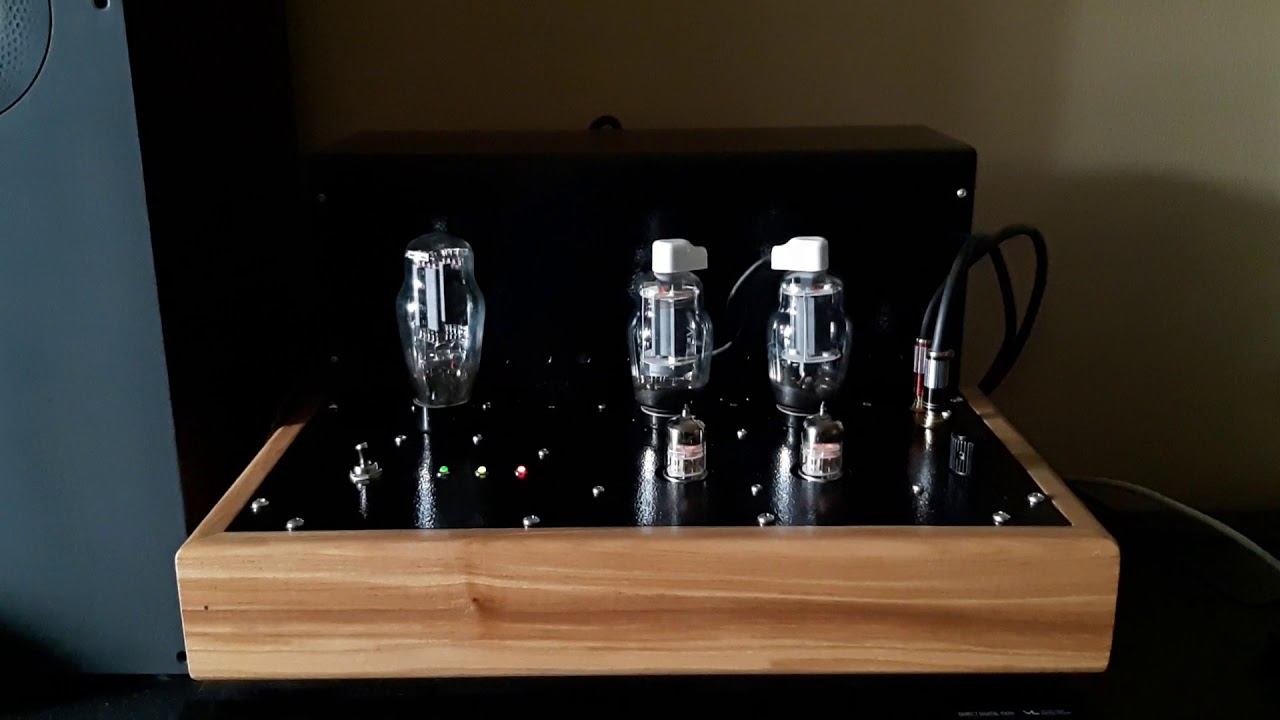 Handmade 6n2p and g807 SE tube amplifier