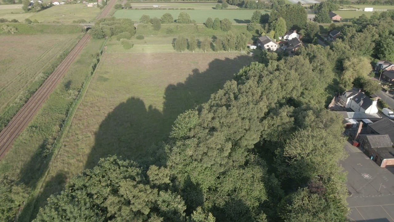 Burscough Curves, Burscough Bridge & Ainscough Mill by Drone 4k