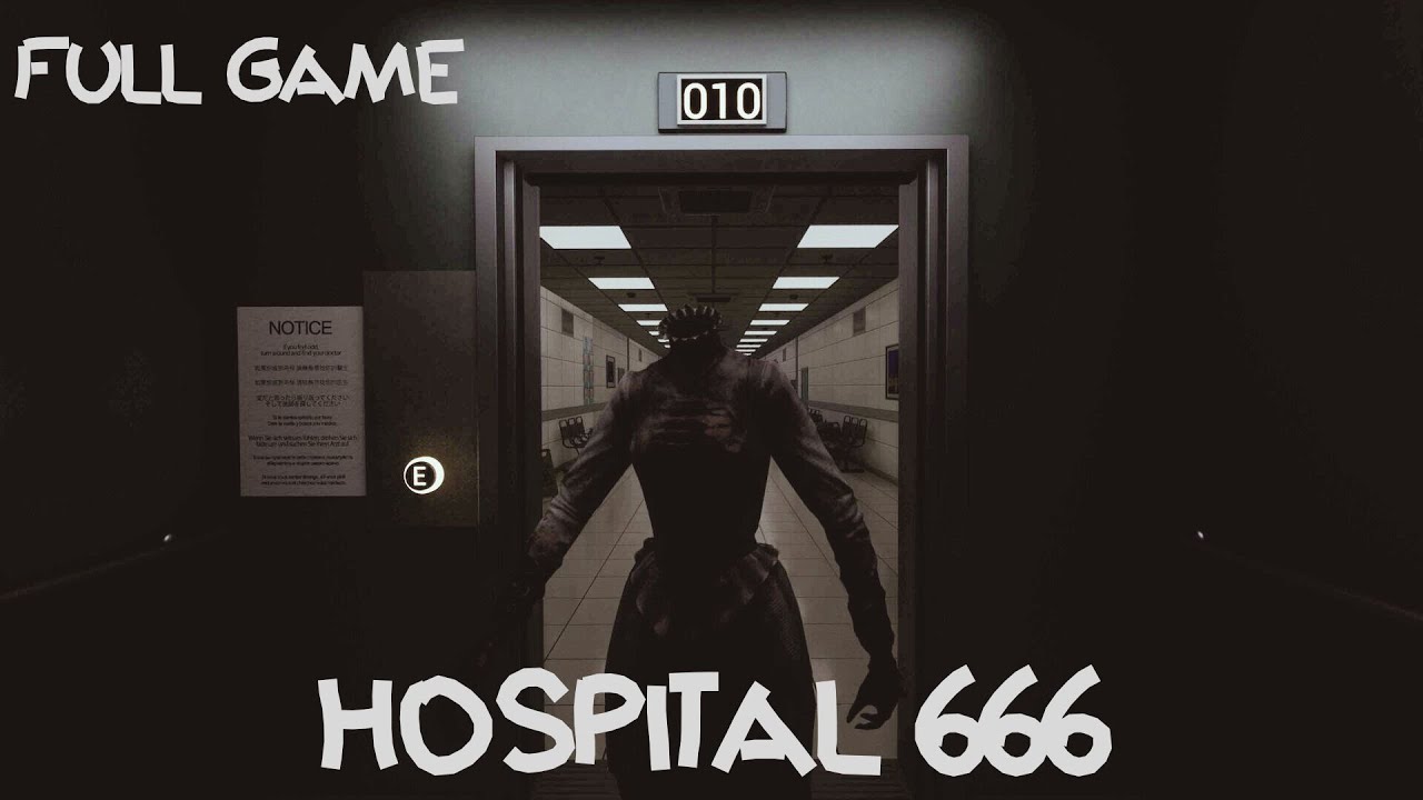 HOSPITAL 666  - FULL GAMEPLAY & ALL BOSS (4K60)