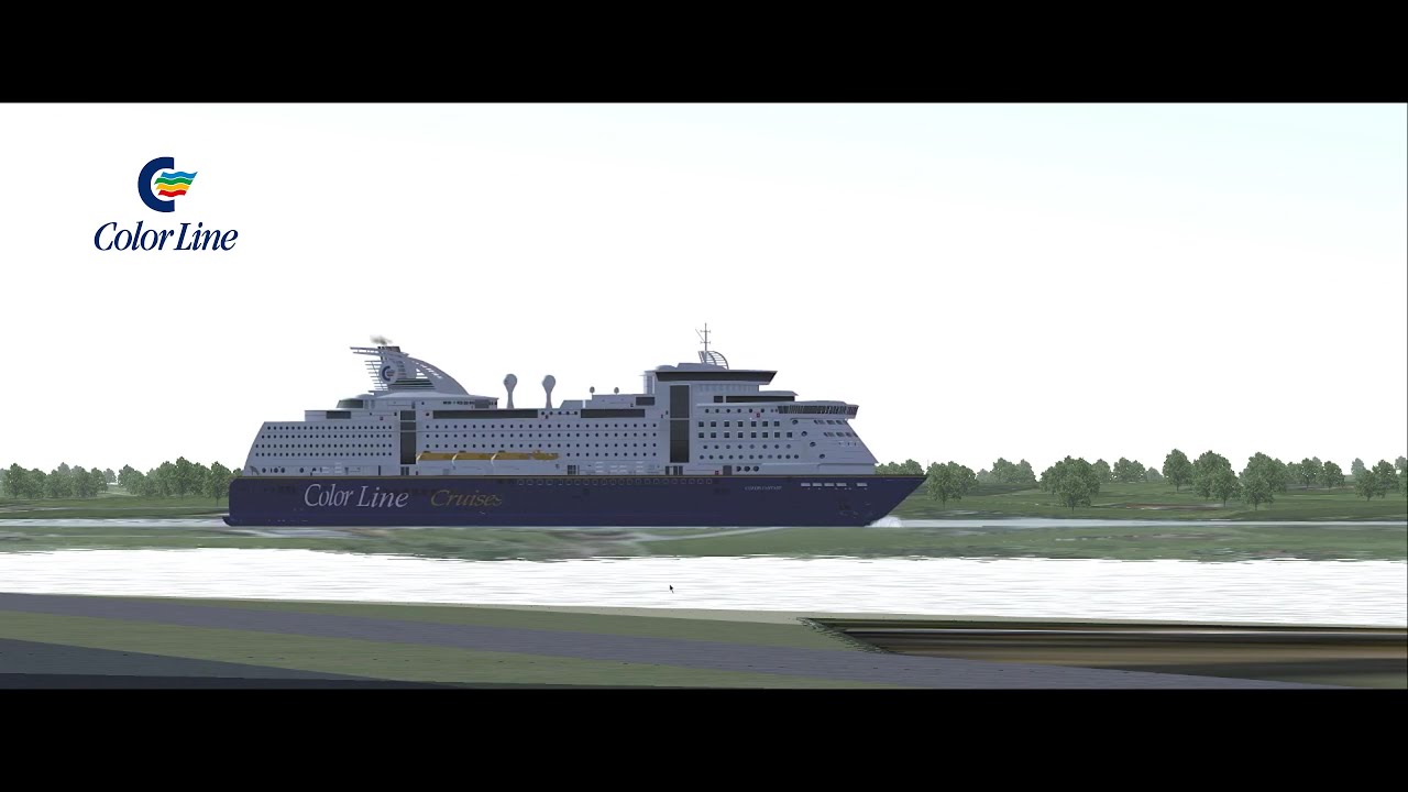 MS Color Fantasy (Kiel-Oslo) in Virtual Sailor NG