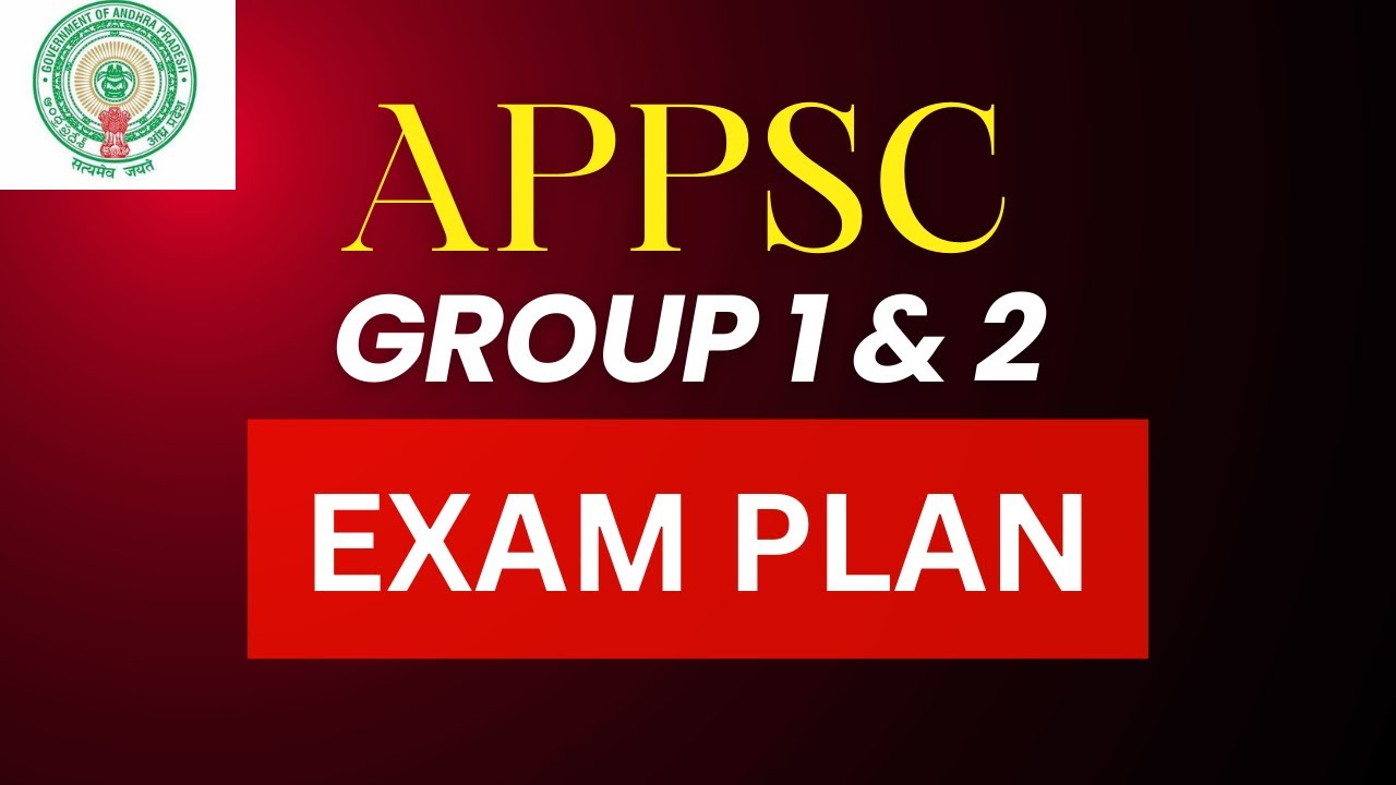 Perfect plan for APPSC Groups Exams