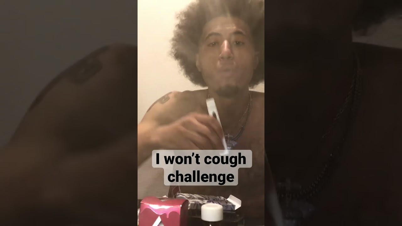 DONT COUGH CHALLENGE #fyp #vape #smoke