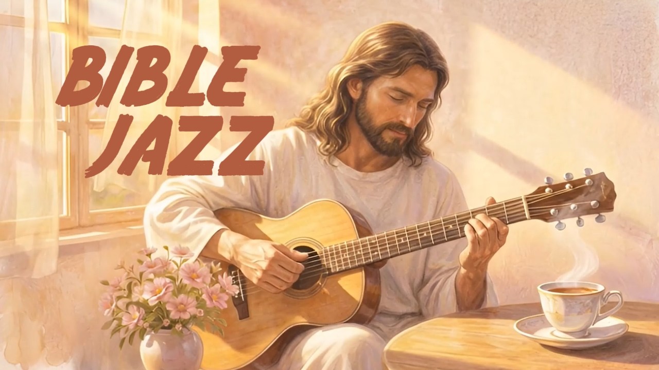 은혜가 흐르는 요한복음 성경말씀 재즈 ☕ Christian Jazz Playlist Psalms | Bible · Cafe · Work