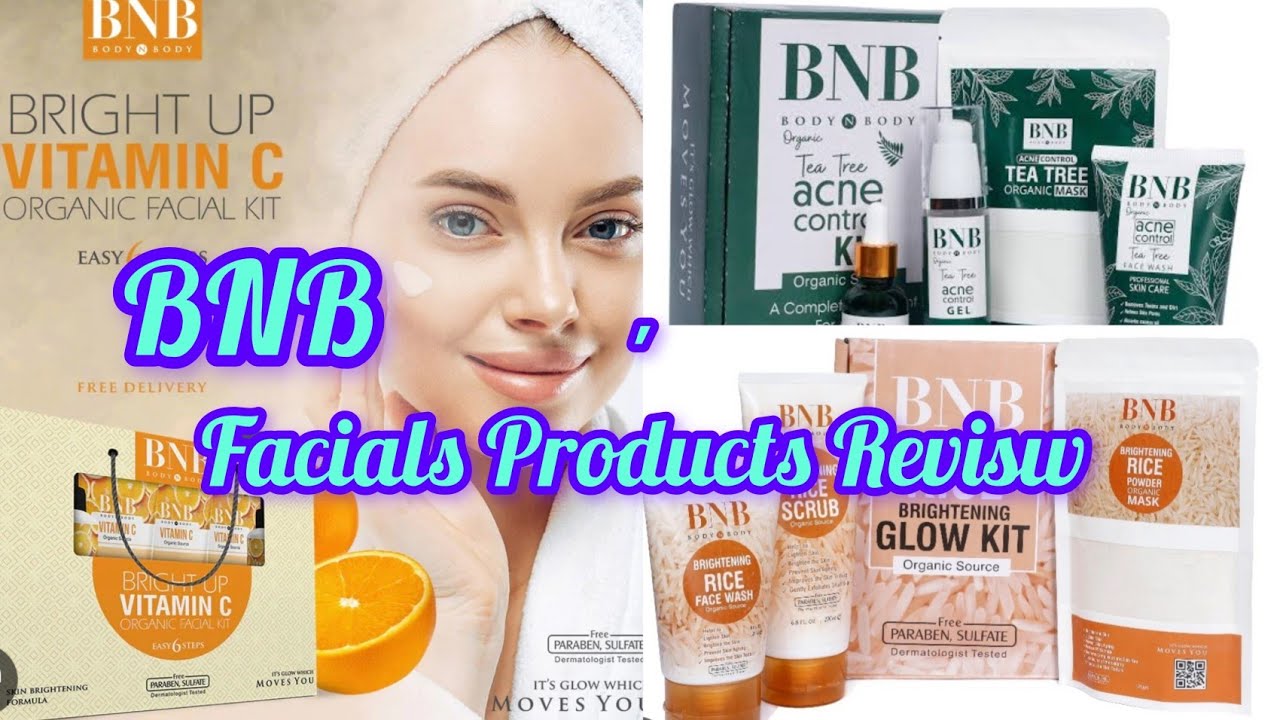 BNB Rice Brightening Glow Kit Review# Acne Control Kit #Vitamin C Facial Kit Review#abrish #AAA