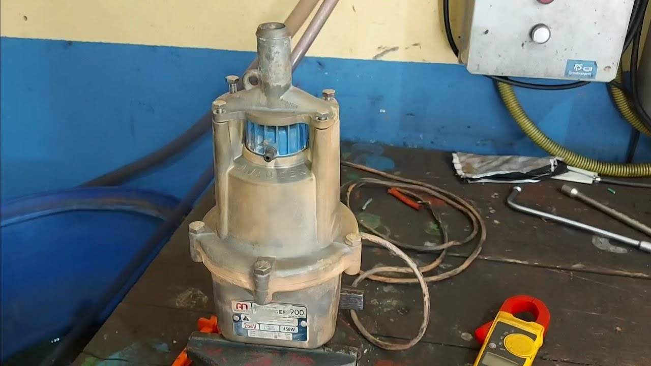 COMO CONSERTAR BOMBA SAPO SUBMERSA FRACA E SEM PRESSÃO