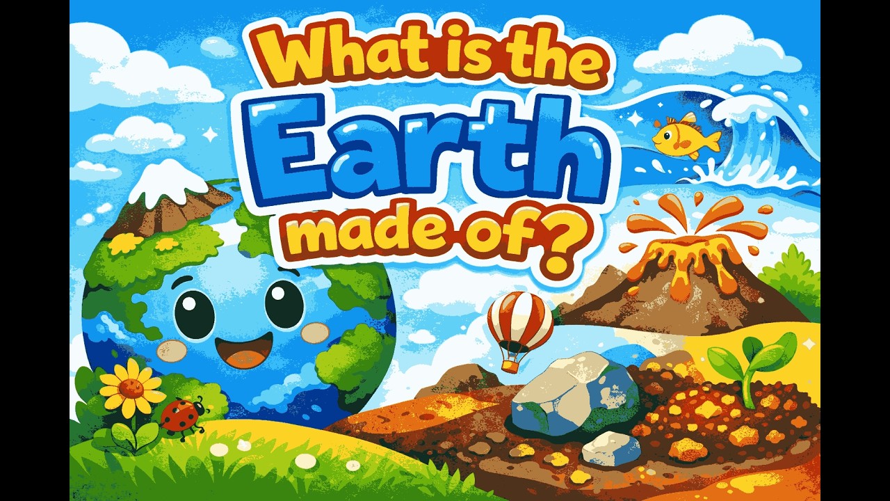 What Is the Earth Made Of? | KS1 Science for Kids