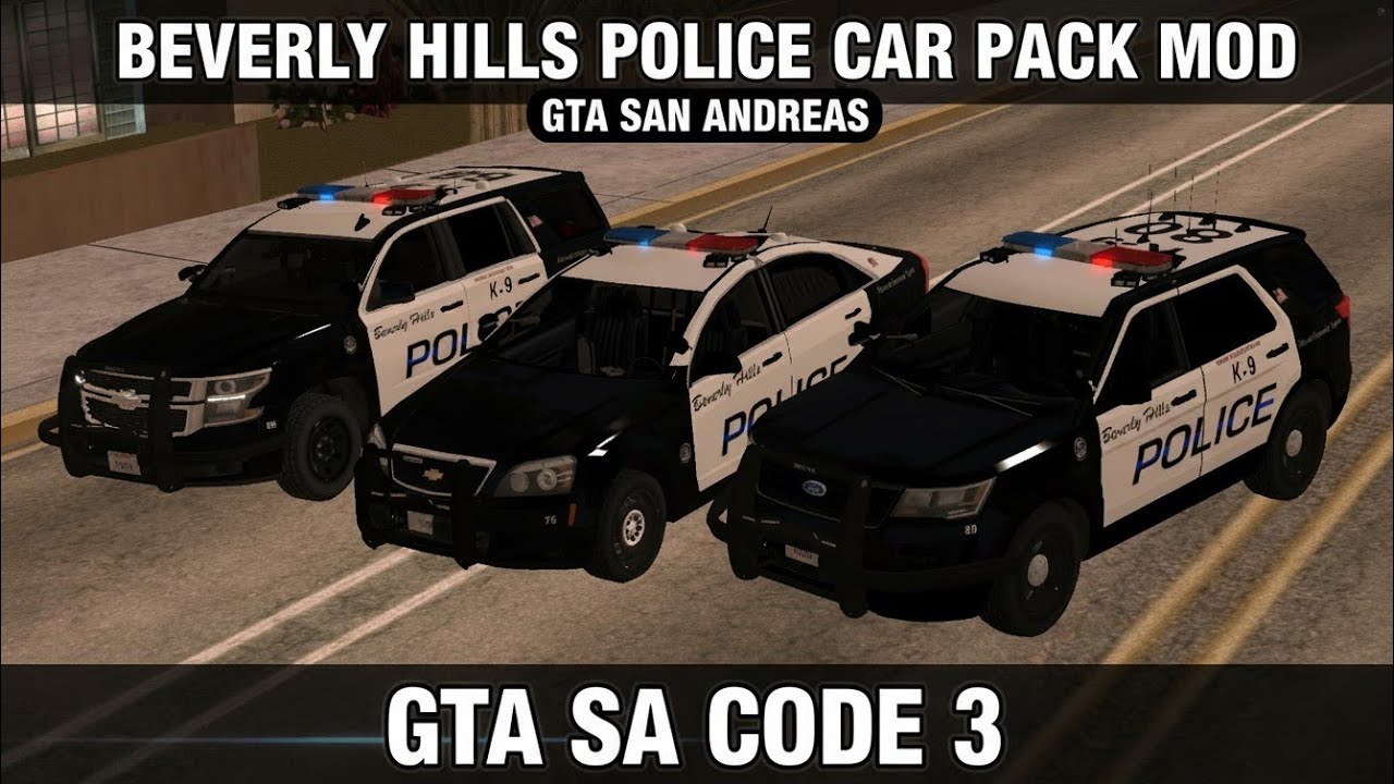 Gta sa avs updated beverly hills police pack