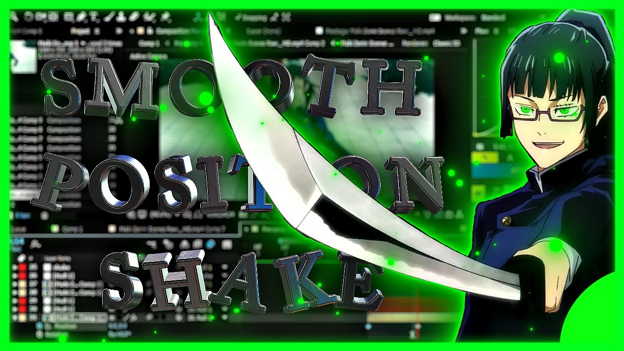Smooth Position Shake - After Effects AMV Tutorial