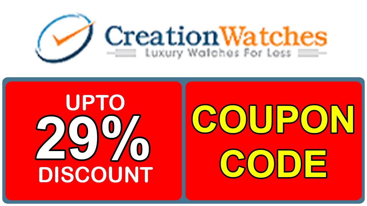 Creation Watches Coupon Code - creationwatches.com
