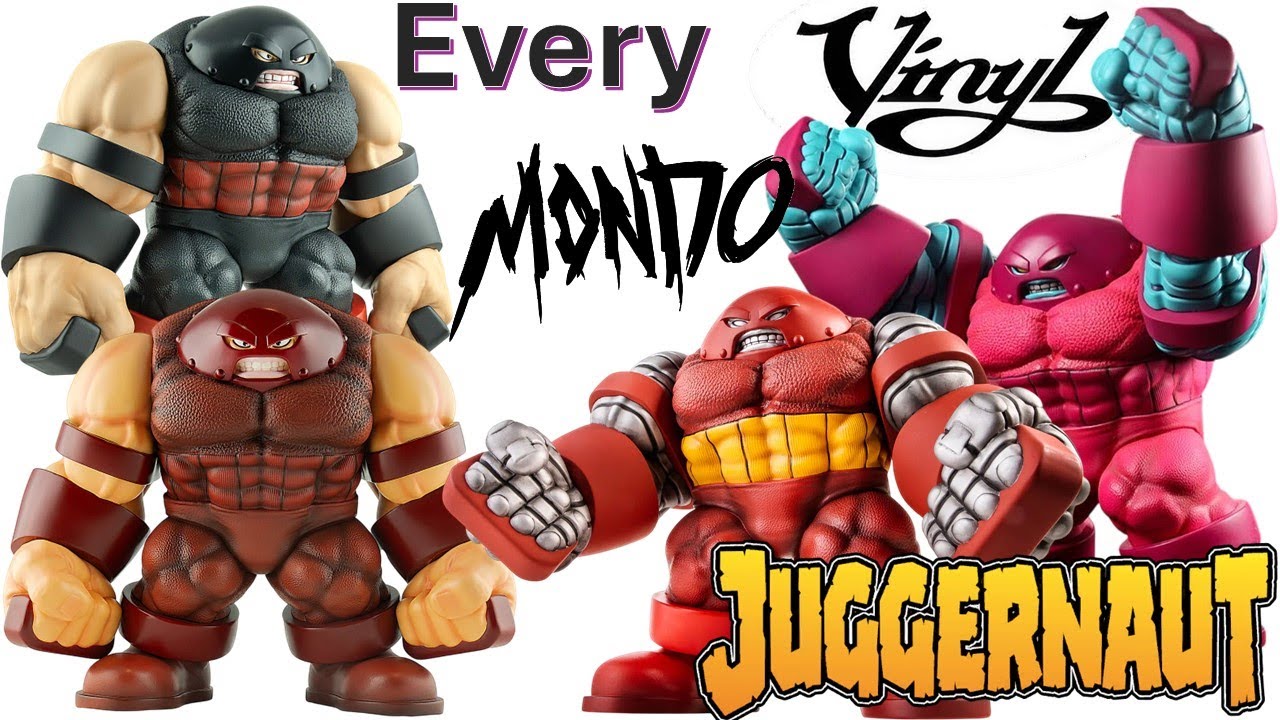 Every Mondo Soft Vinyl Juggy Juggernaut Colossus Marvel Comparison List
