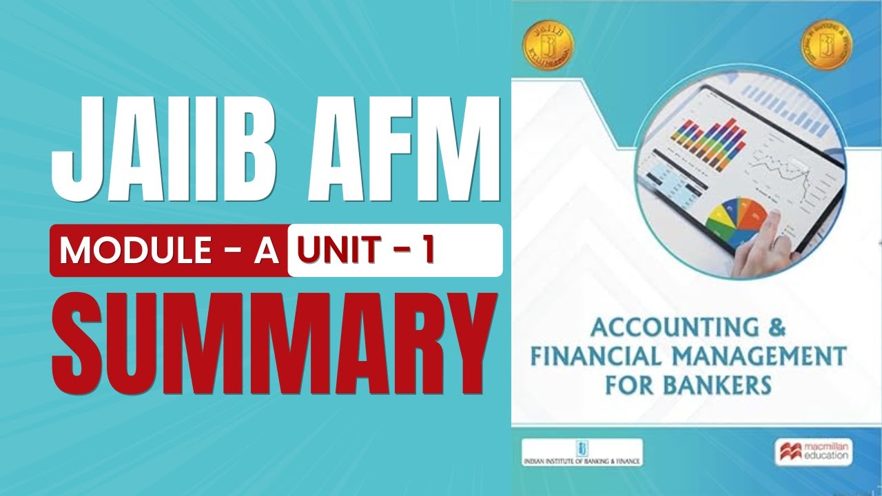 JAIIB AFM Module A Unit 1 Summary | By Mahesh Sir #JAIIBAFM #JAIIB