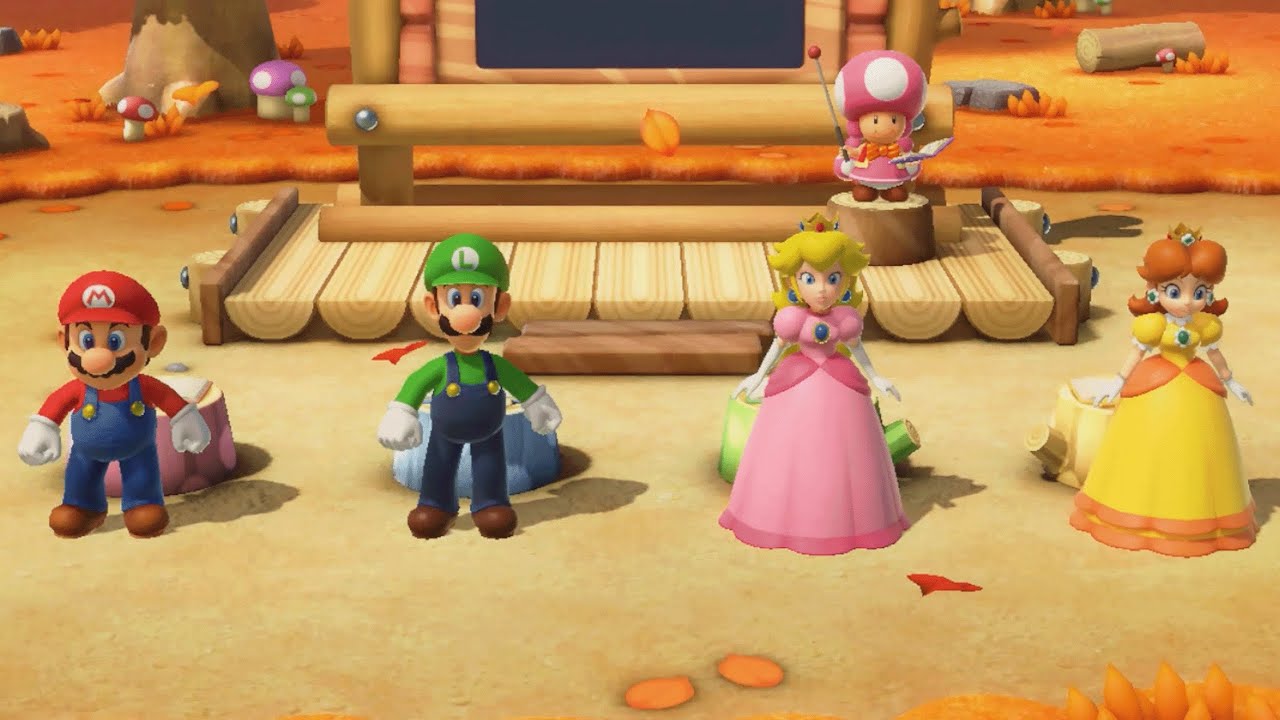 Super Mario Party - Mario, Luigi, Peach, Daisy - Square Off (Master Difficulty)