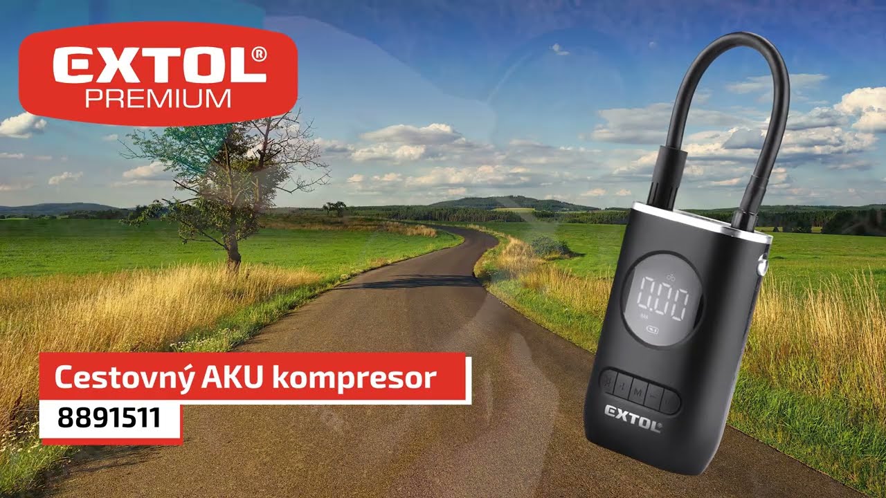 Cestovný AKU kompresor 8891511