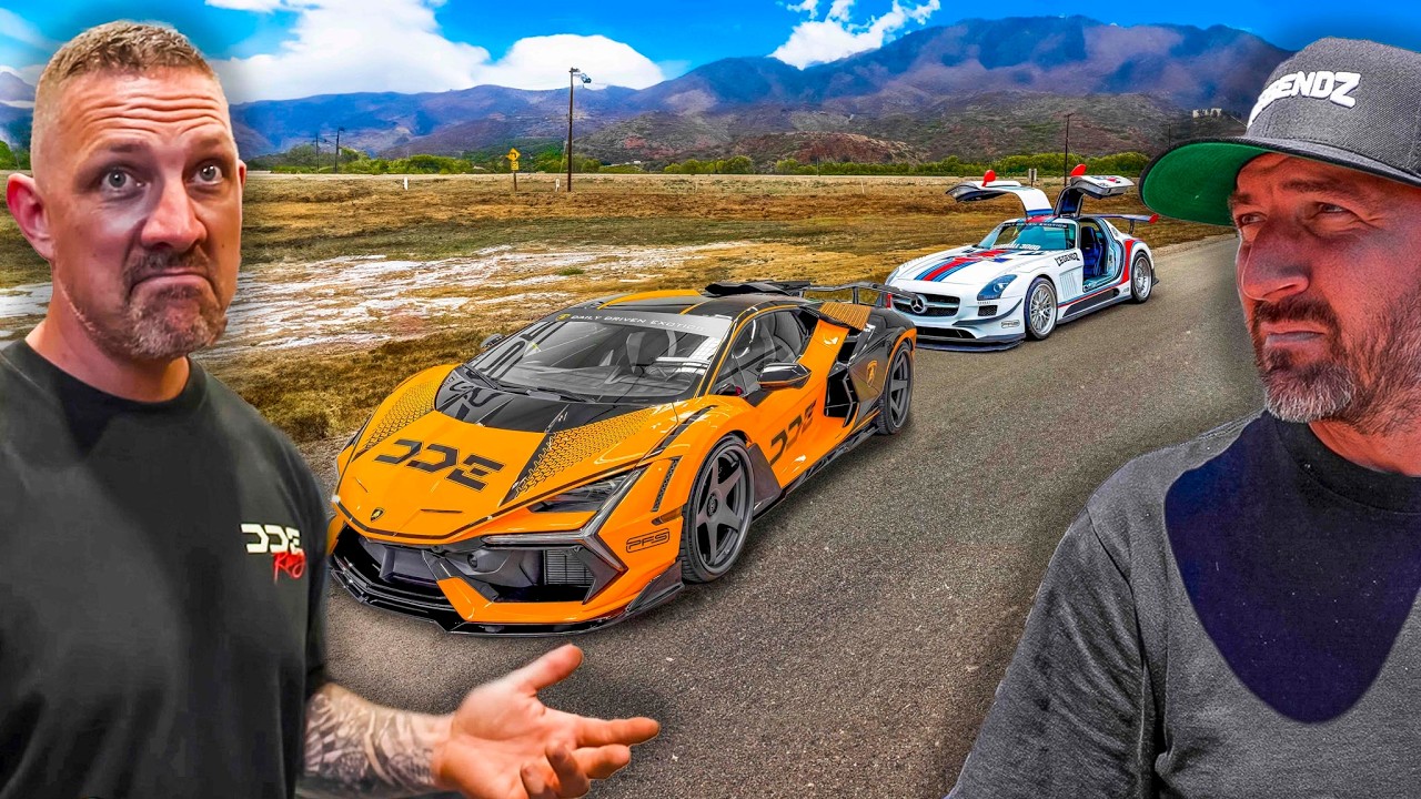 WE ROAD TRIPPED LAMBORGHINI’S SCV12 REVUELTO & GT3 AMG *TOTAL FAILURE*