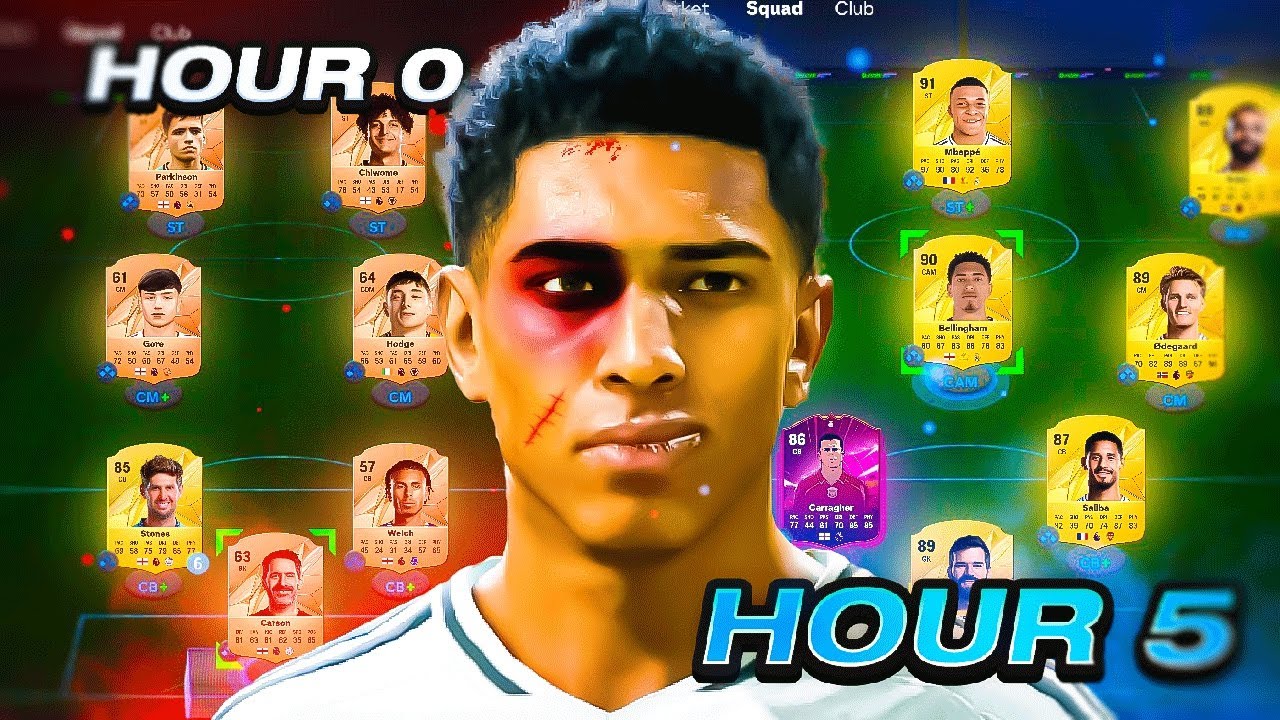 Can I Beat EAFC 25 in Just 5 Hours with $0 Spent?! 🤔
