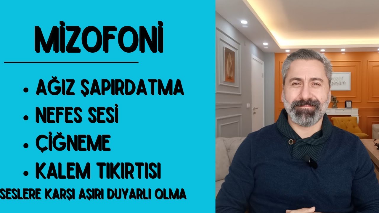 SESE KARŞI TAHAMMÜLSÜZLÜK - MİZOFONİ