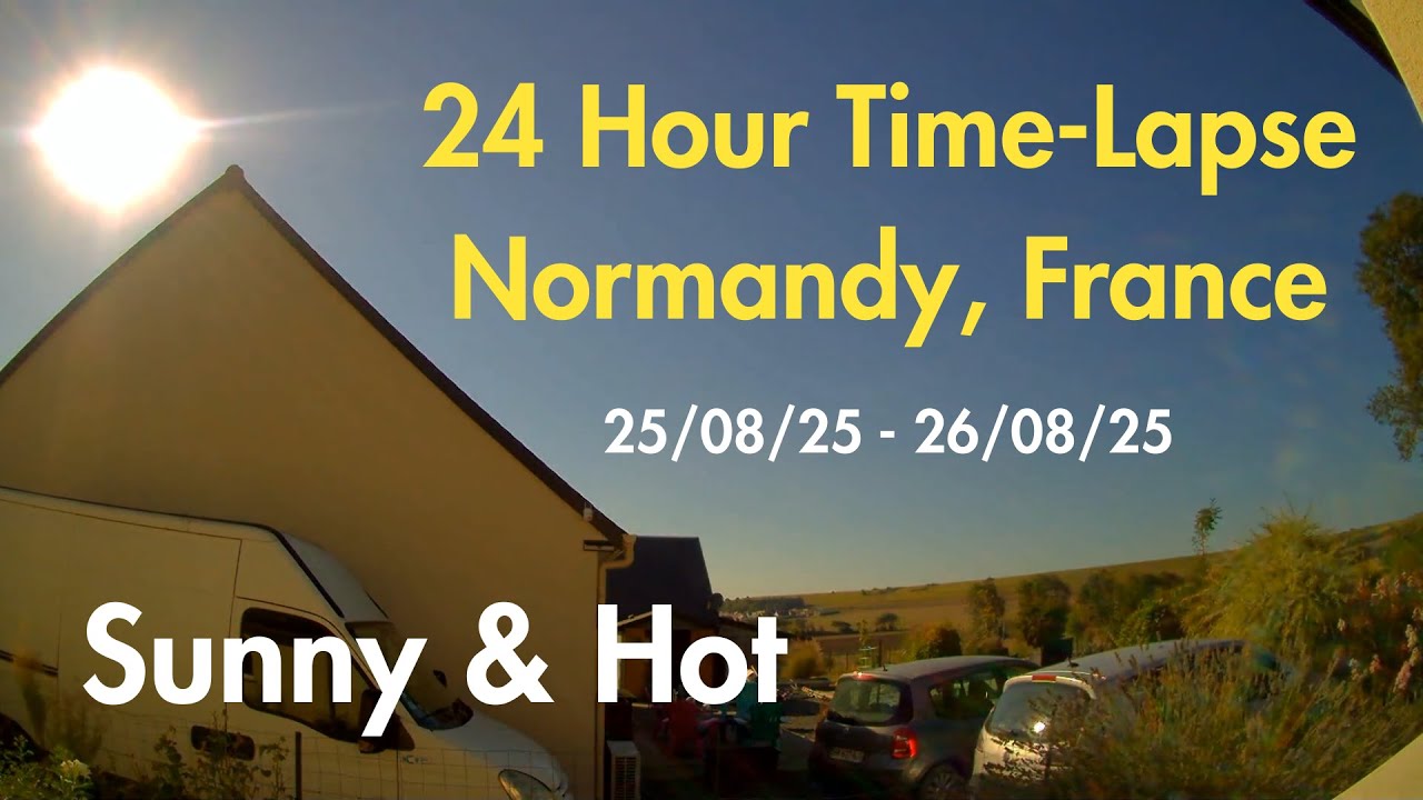 24 Hour Time-Lapse - Normandy, France