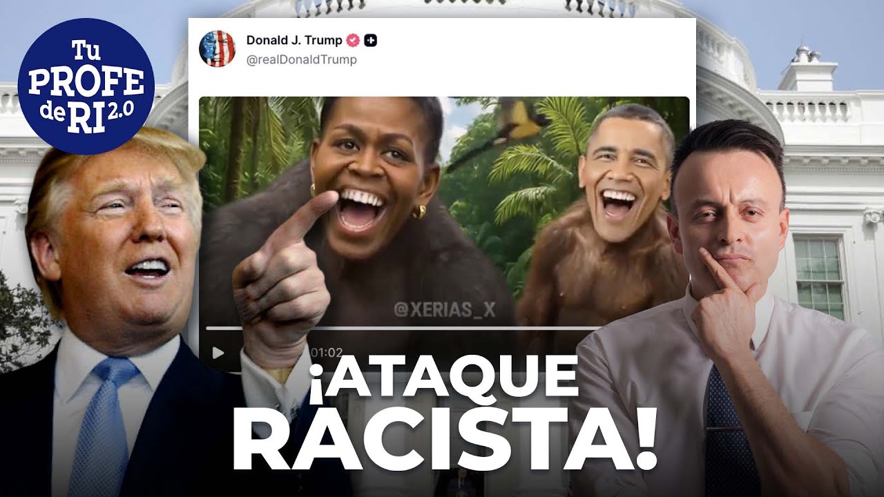 TRUMP ATACA A LOS OBAMA CON RACISMO PURO Y DURO | PODRÍA NO RECONOCER INTERMEDIAS SI PIERDE