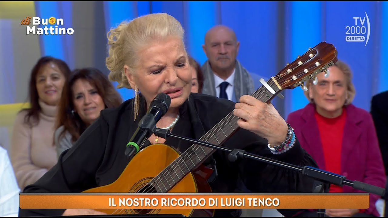 Di Buon Mattino (TV2000) - Giovanna Nocetti ricorda in musica Luigi Tenco e Mino Reitano
