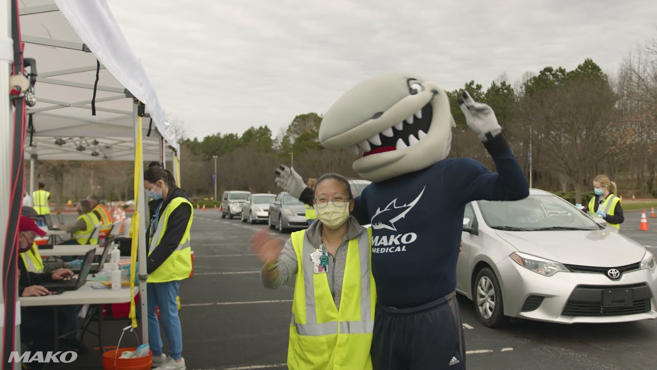 MAKO Medical and Wake County team up to provide vaccinations to the community