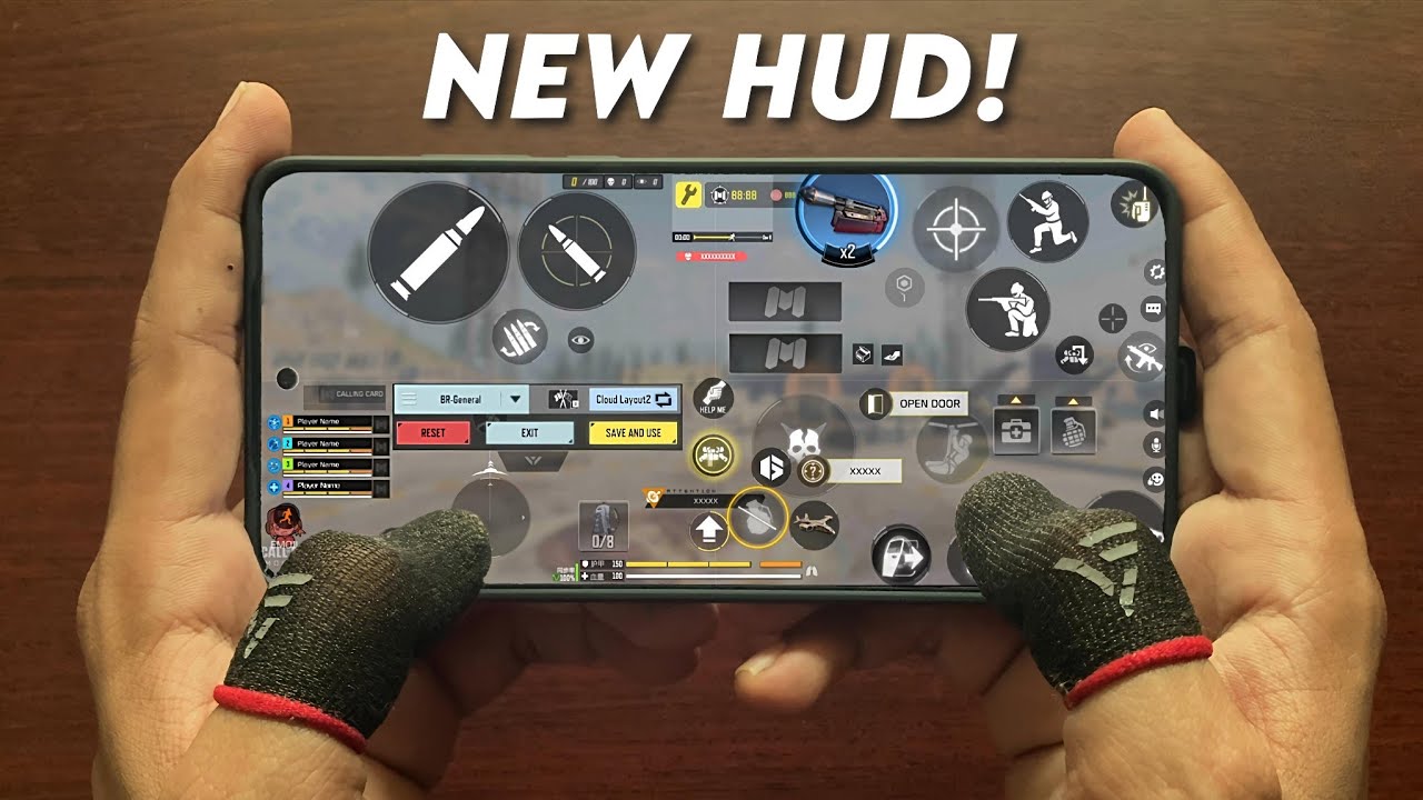 *NEW* 4 Finger Claw HUD HANDCAM Gameplay in COD Mobile | Intense Squad Wipes
