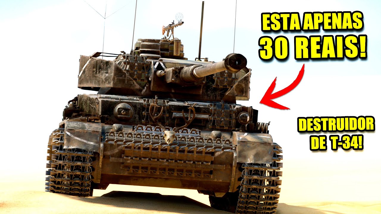 Um dos Melhores Tanques Alemães do JOGO esta na promoção! - Warthunder PT - BR