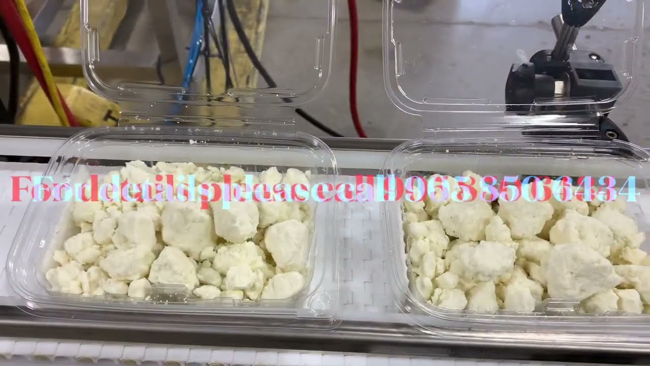 Feta Cheese Clamshell Multihead Weigh Filler Machine , Tub ,Tray, USA Canada - JDA