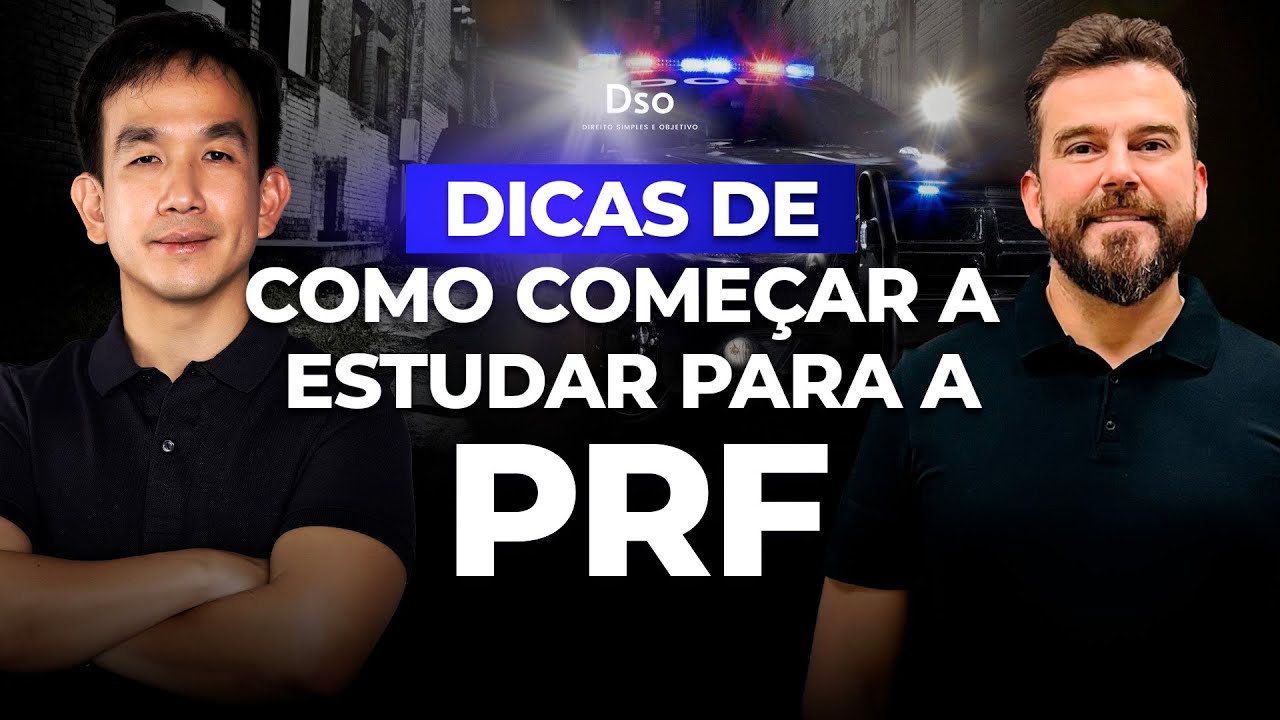 Dicas para Começar a Estudar para PRF! - com Juliano Yamakawa e Jhonson Pestana!