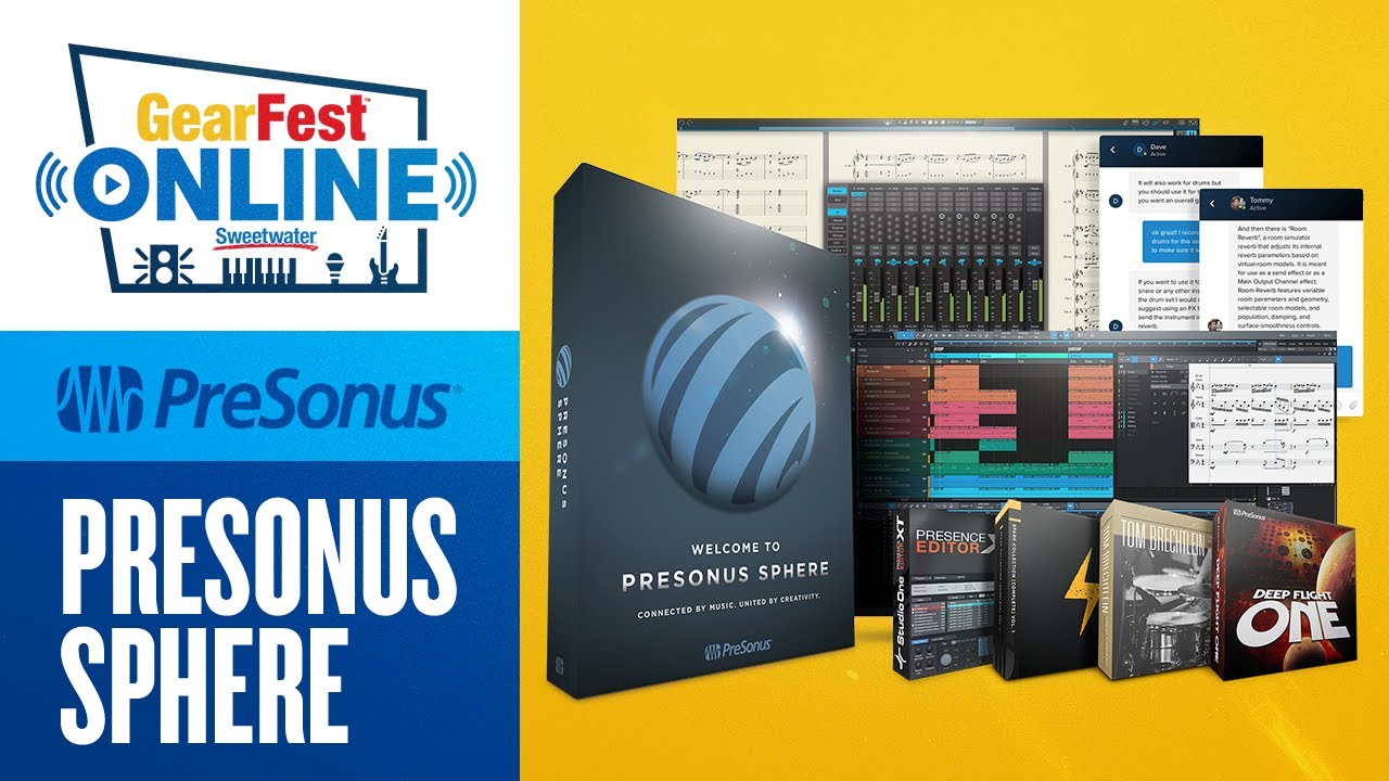 Gear Fest 2021: PreSonus Sphere Presentation