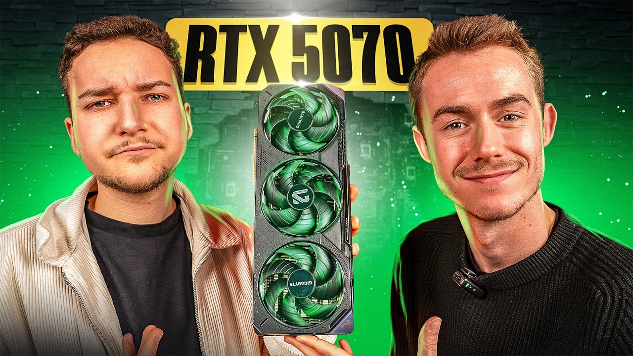 ON TESTE LA RTX 5070 ! (Pas cher ?)