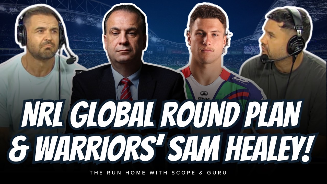 #NRL | NRL unveil Global Round vision! Where will we go?? Plus Warriors' star Sam Healey joins TRH!