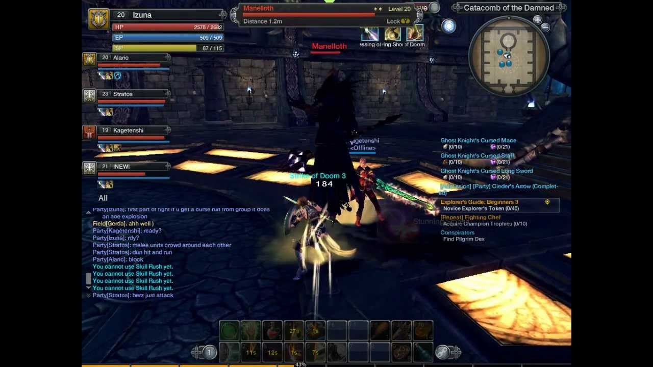 Raiderz - Catacombs Final Boss (Open Beta)