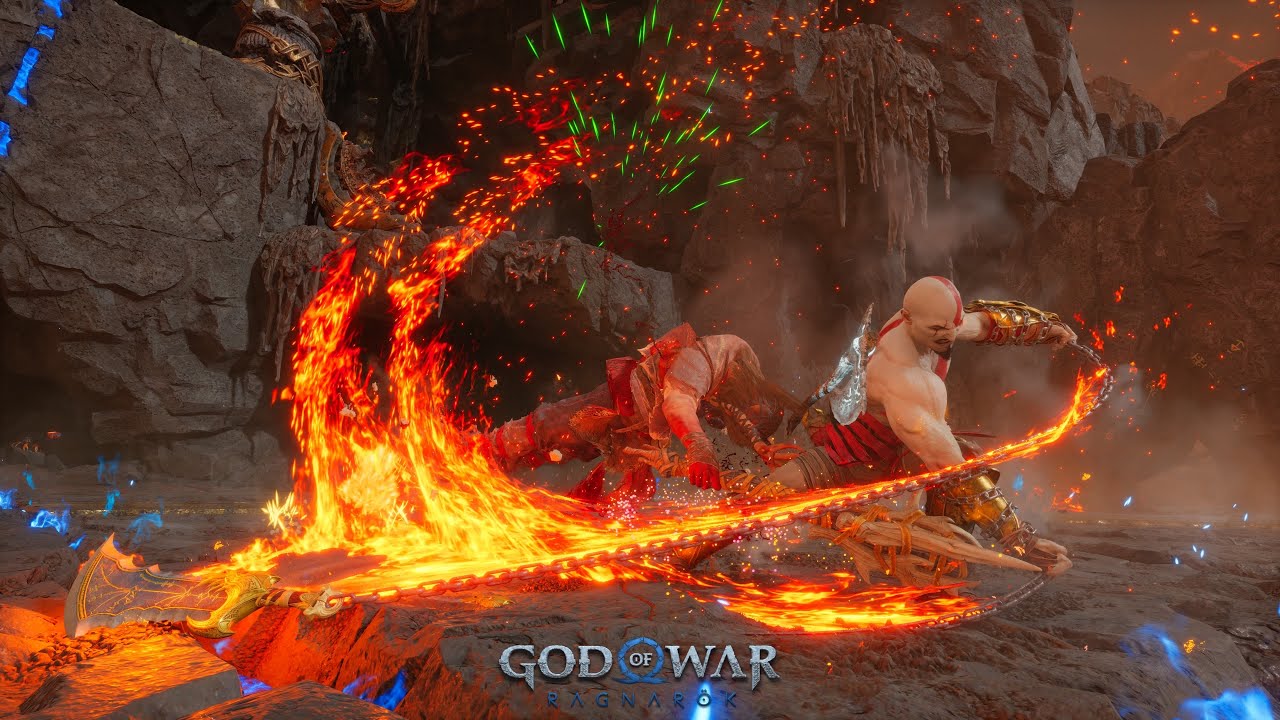 Kratos vs 99 enemies | GMGOW+ | God of War: Ragnarok