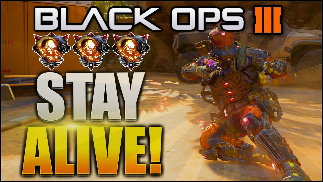 Black Ops 3: HOW TO STAY ALIVE LONGER! - DIE LESS (BO3 Tips & Tricks Stay Alive)